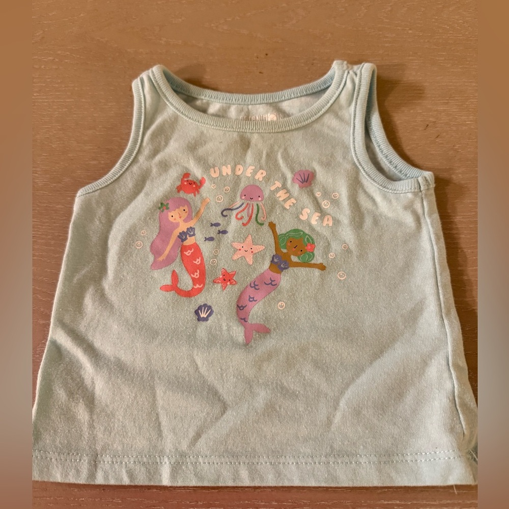 Garanimals Under the Sea Kids Tank Top - Light Blue